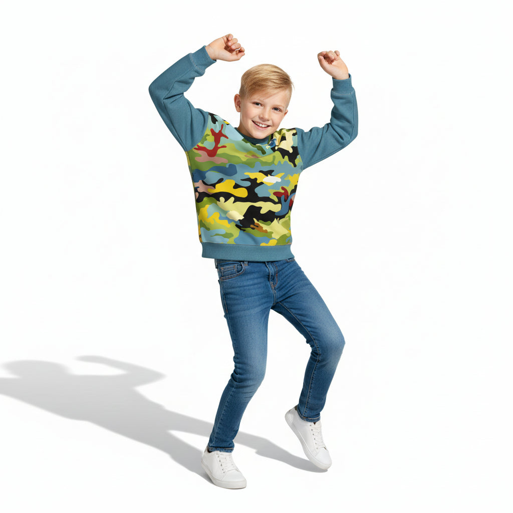 The Little Creatures Camo Sweatshirt