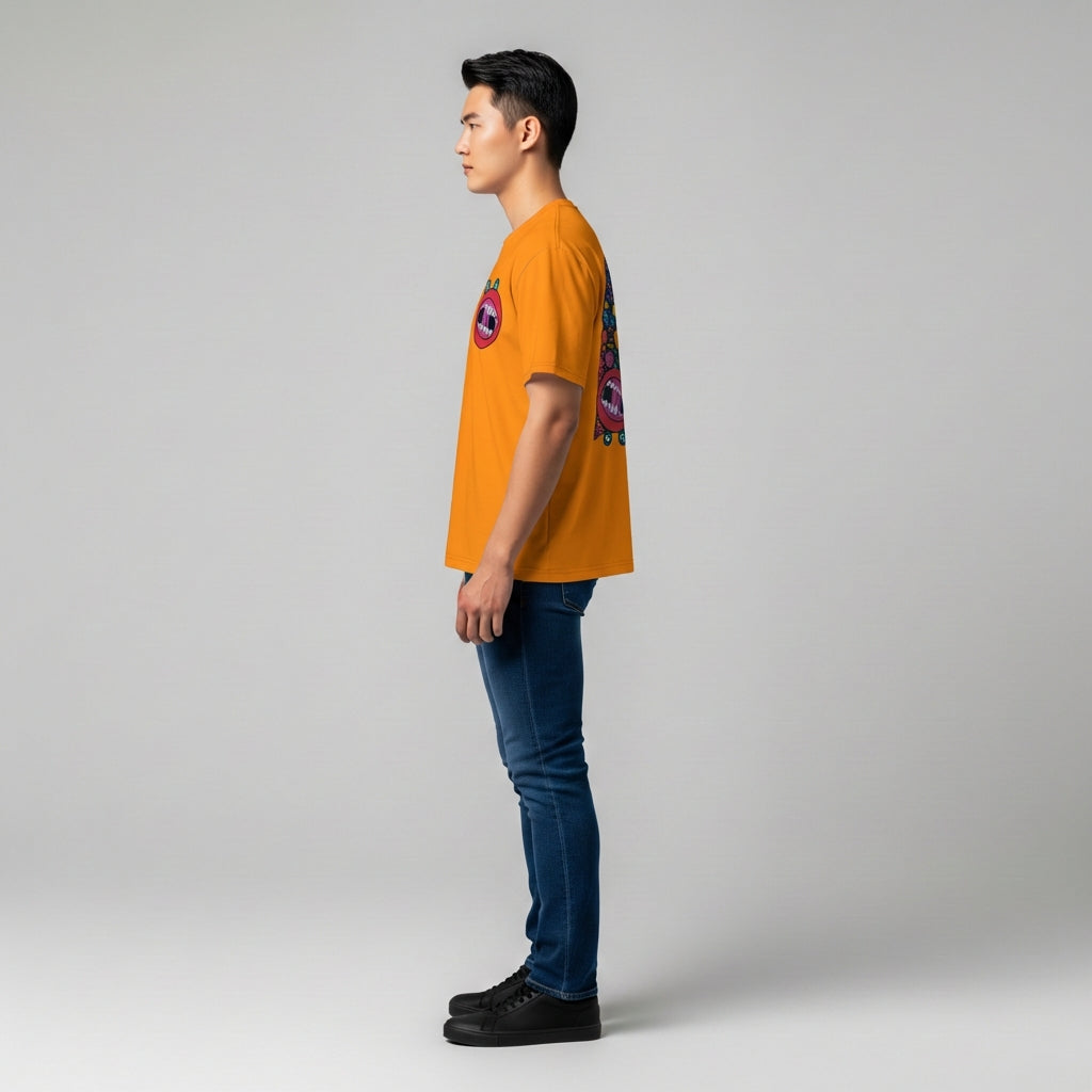 Maine-ish Men's Orange Tee