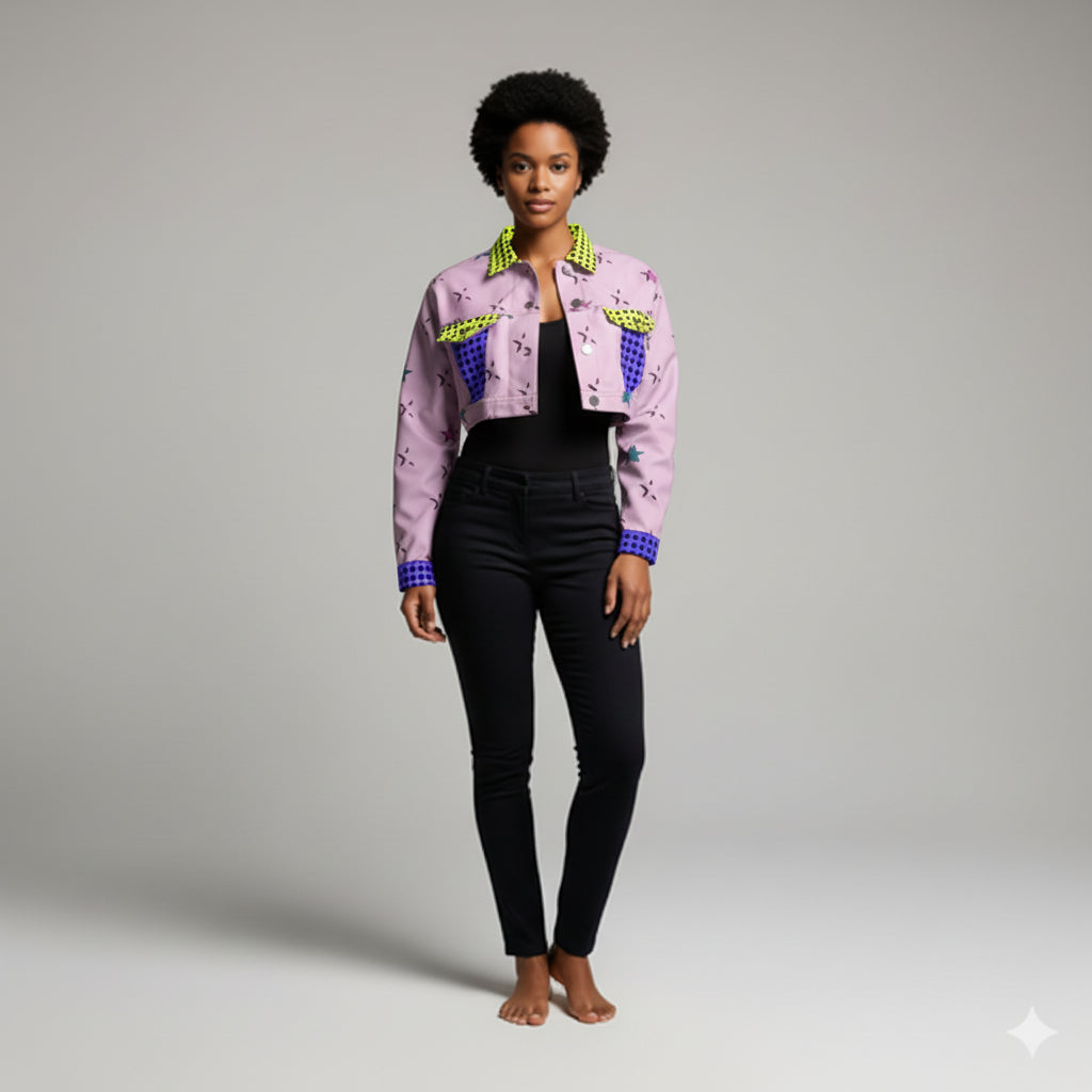 Cropped Jean Jacket