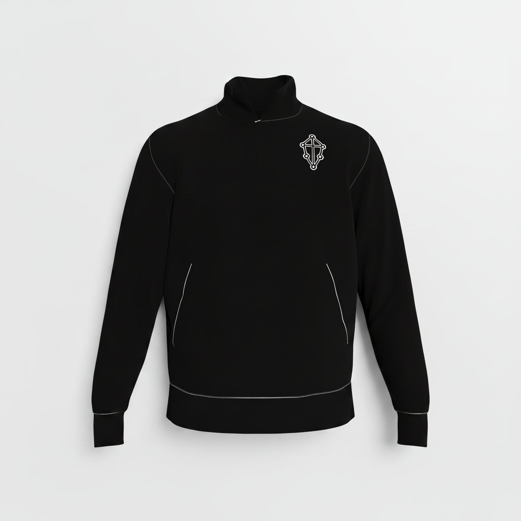 Crest Tailored Quarter-Zip Sweatshirt