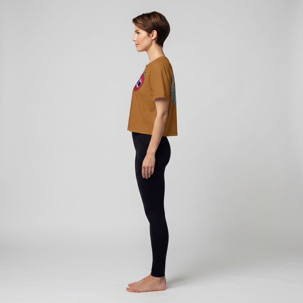 Was It Real? Women's Browned Orange Tee