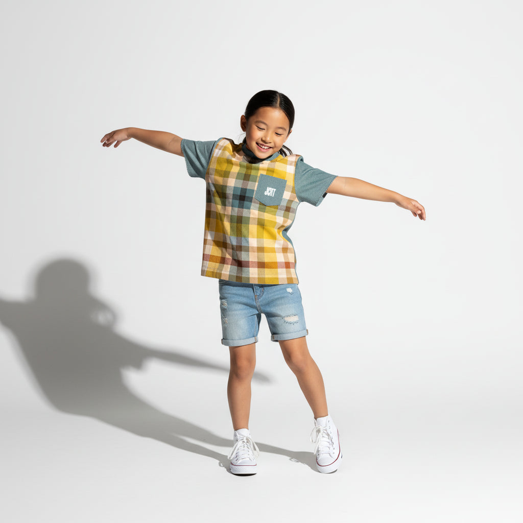 The Hunky Dory Plaid T-Shirt