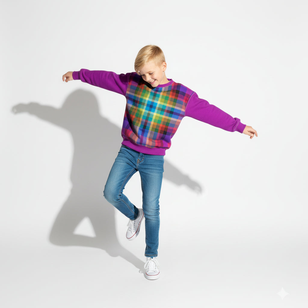 The Technique Plaid Sweatshirt
