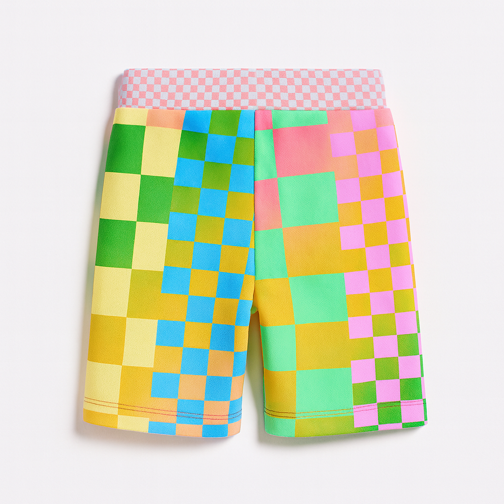 BruceGlen Psycheck Kid's French Terry Shorts