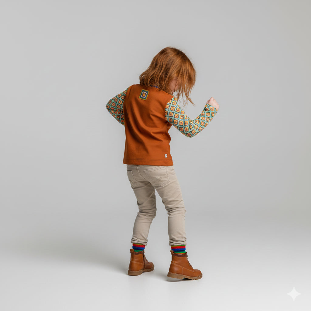 Oh Deer Top: Children’s Long Sleeve T-Shirt