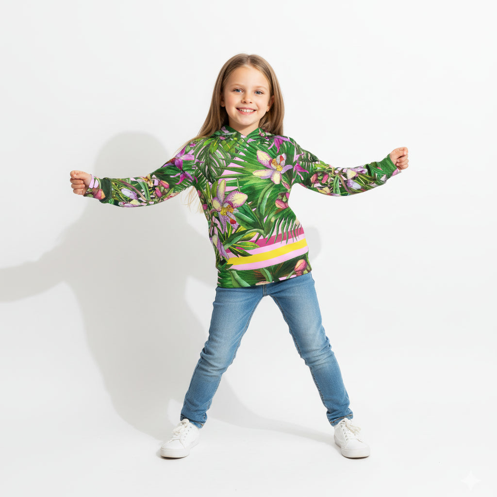 Kid's Hoodie - Spring Escape