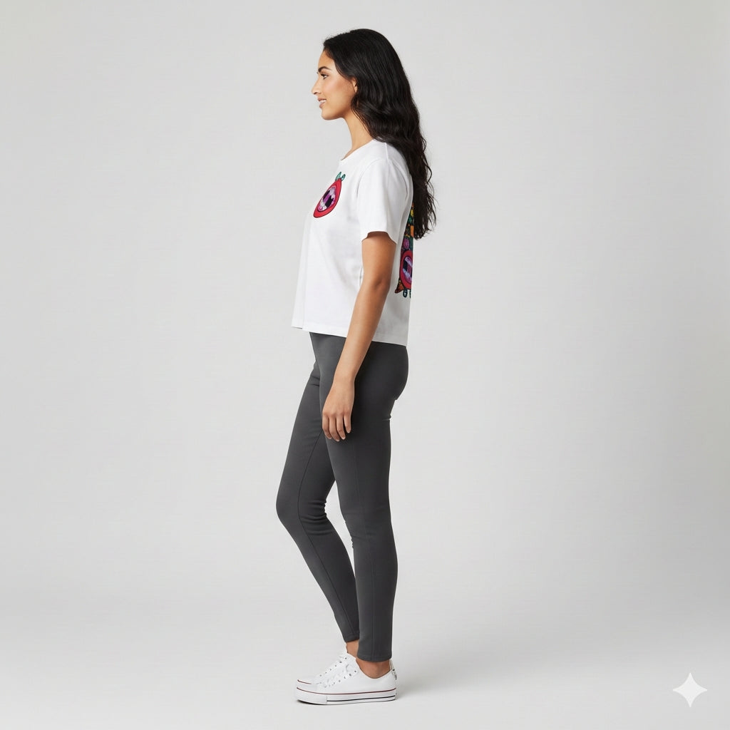 Maine-ish Women's White Tee