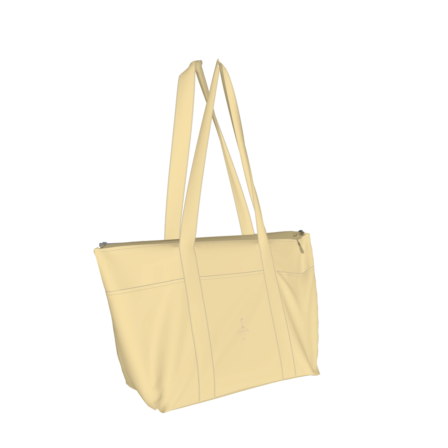 L'EGNA Rising BUTTER SILK Seven Pocket Tote