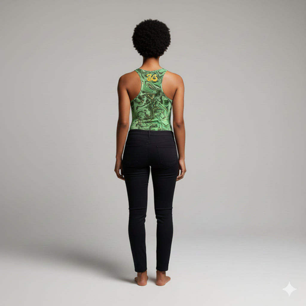 Wealth Racerback Tank Top 
