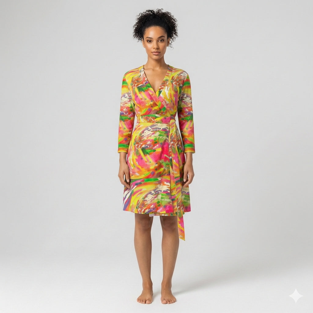 Wrap Dress Scratch – Traditional Jersey Wrap Dress