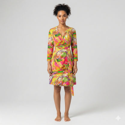 Wrap Dress Scratch – Traditional Jersey Wrap Dress