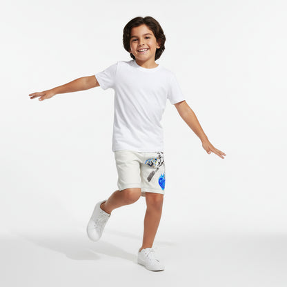 Keys to the Culture Kids Shorts in Azul Blanco