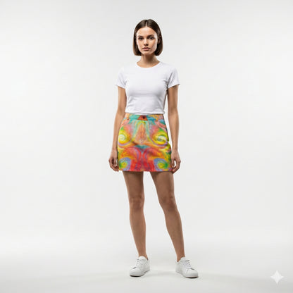 Denim Mini Skirt Multiverse