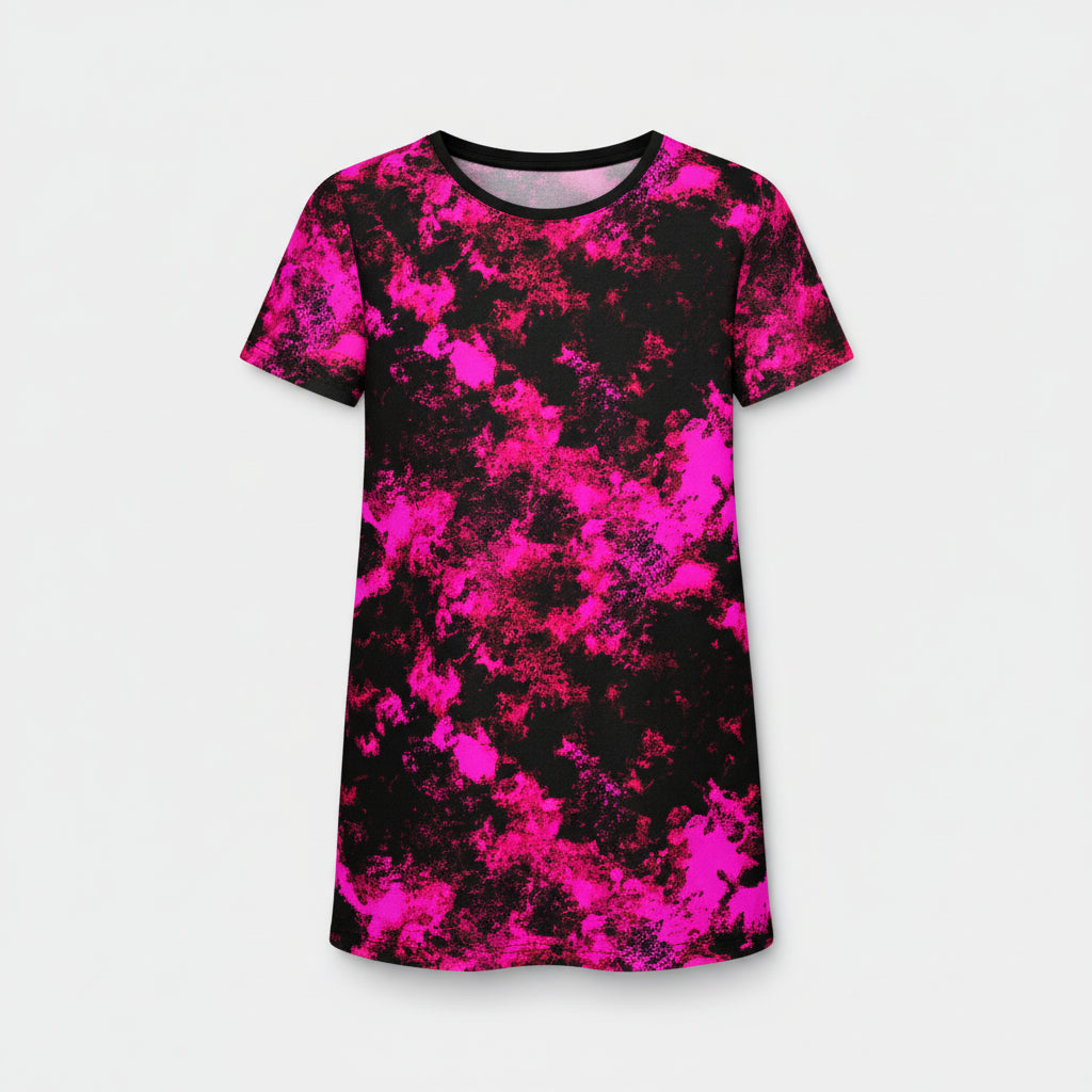 Punk Skull T-Shirt Dress