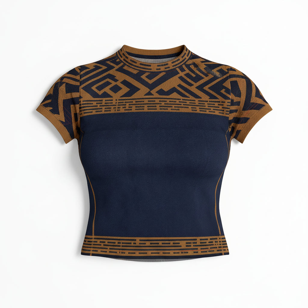 Gilded Cropped Tee