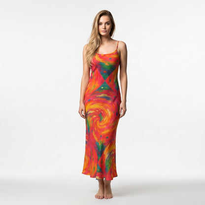 Bias Slip Dress Invisible – Lightweight Viscose Ecovero Rayon Crepe