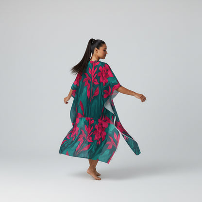 Caftan Pink Flowers