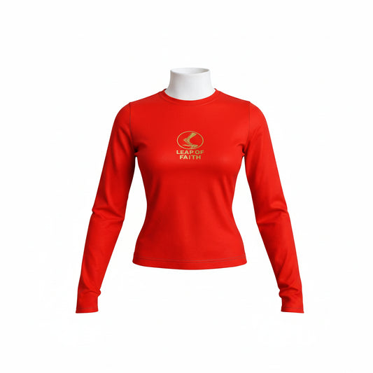 LEAP OF FAITH Long Sleeve Turtleneck