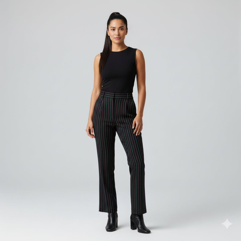 CMYK Pinstripe Pants