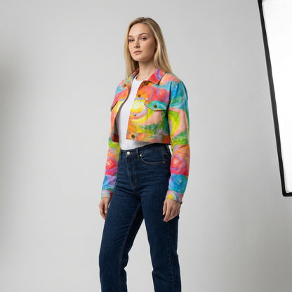 Cropped Jean Cotton Jacket Multiverse