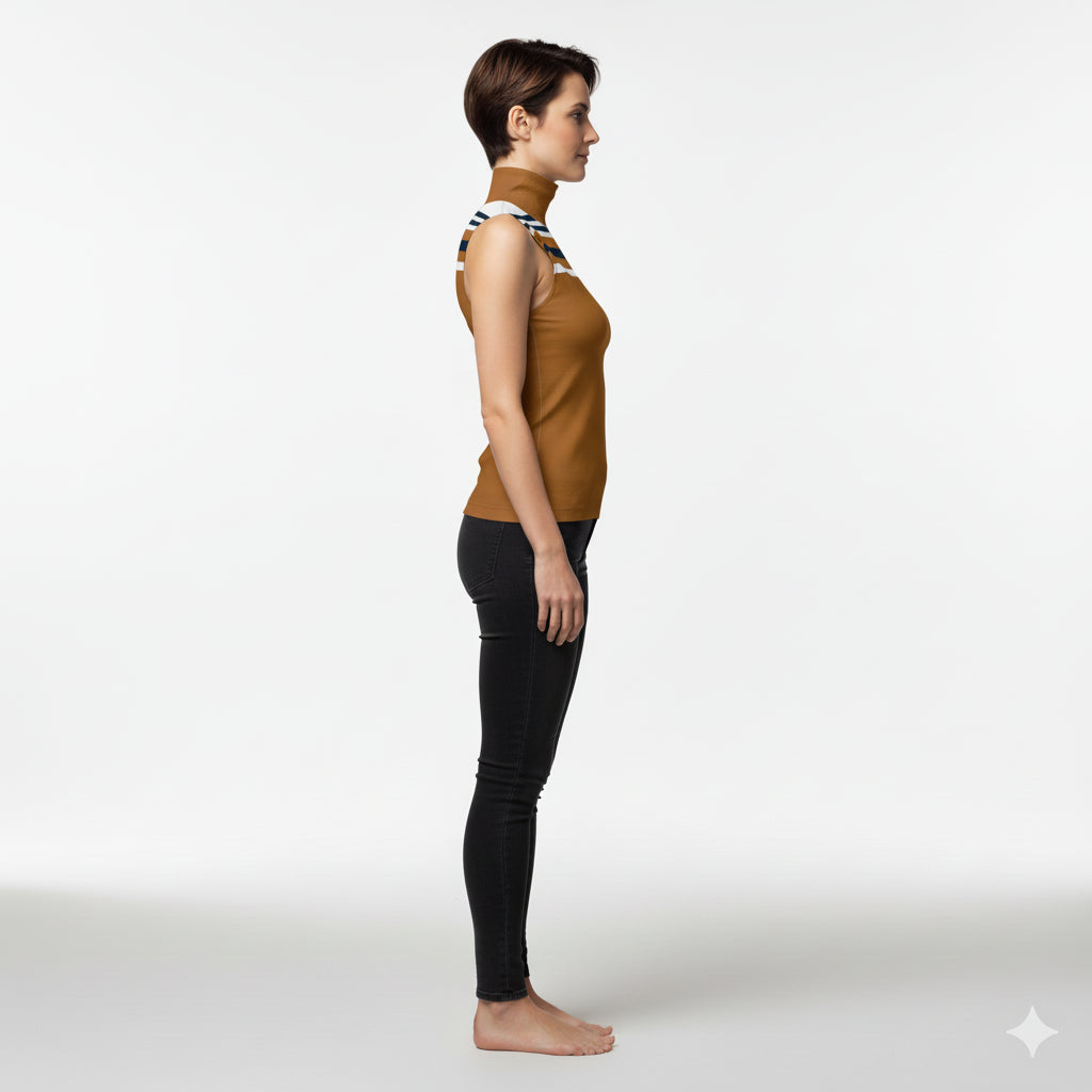 Sleeveless Turtleneck 