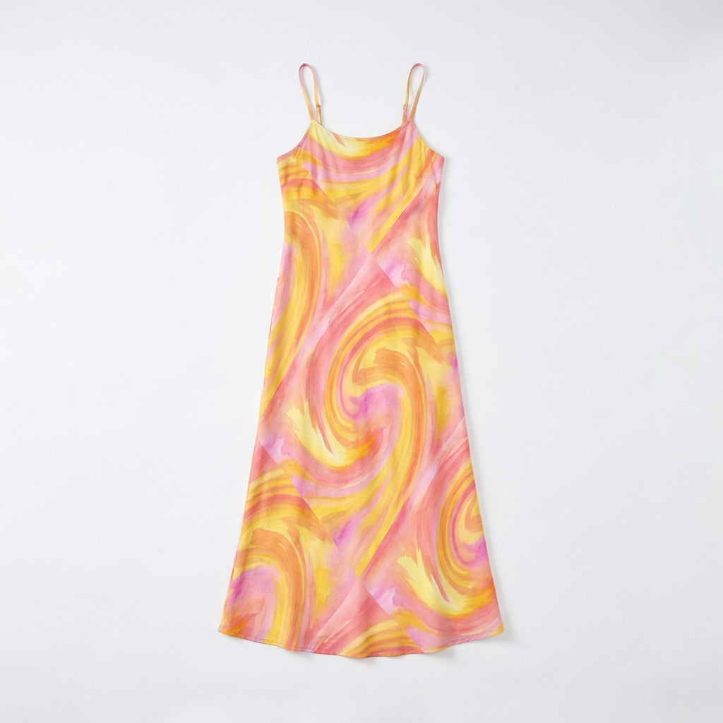 Bias Slip Dress Spring Pastels