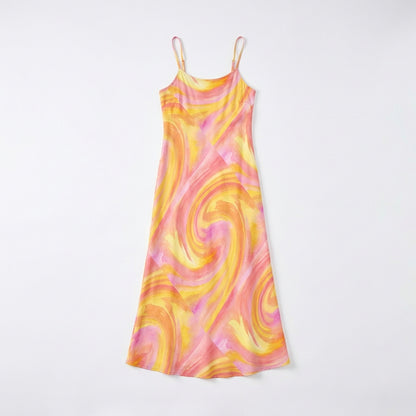 Bias Slip Dress Spring Pastels