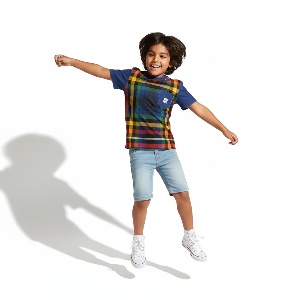 The Peoples Instinctive Plaid T-shirt