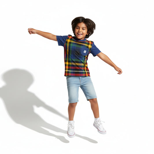 The Peoples Instinctive Plaid T-shirt
