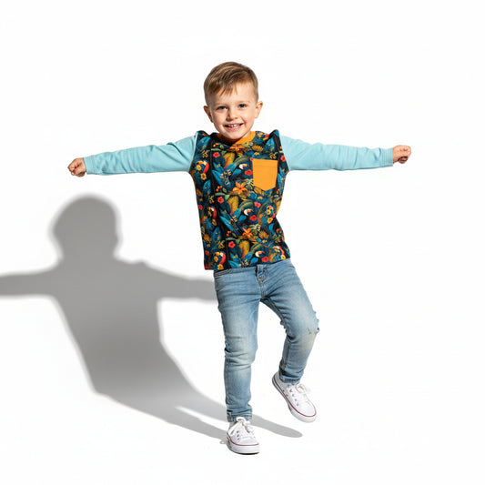 Boys Tropical Long Sleeve 
