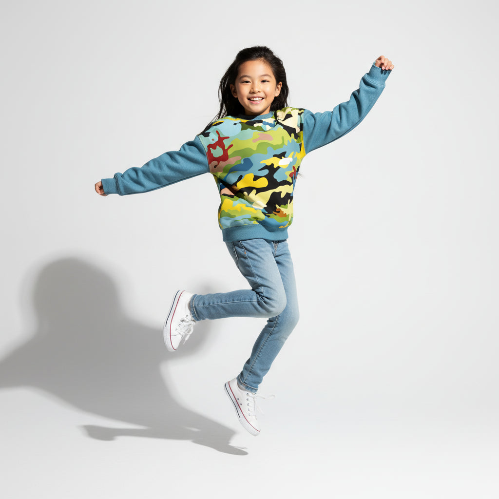 The Little Creatures Camo Sweatshirt