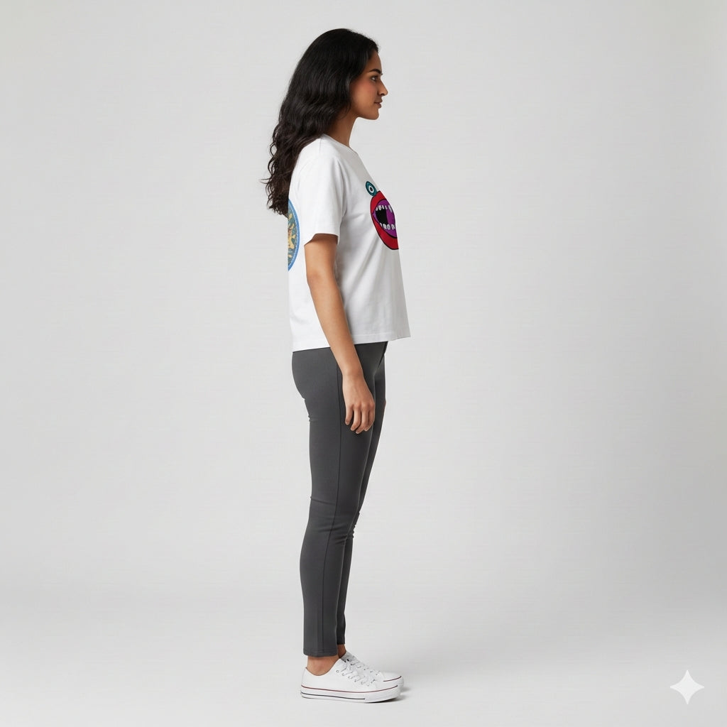 Was It Real? Women's White Tee