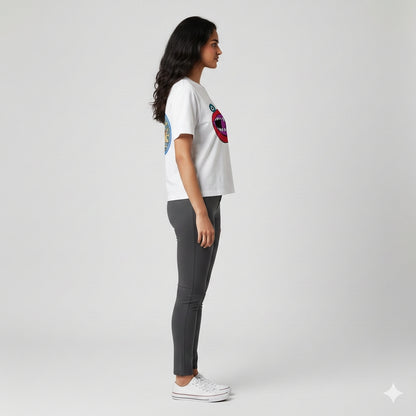 Was It Real? Women's White Tee