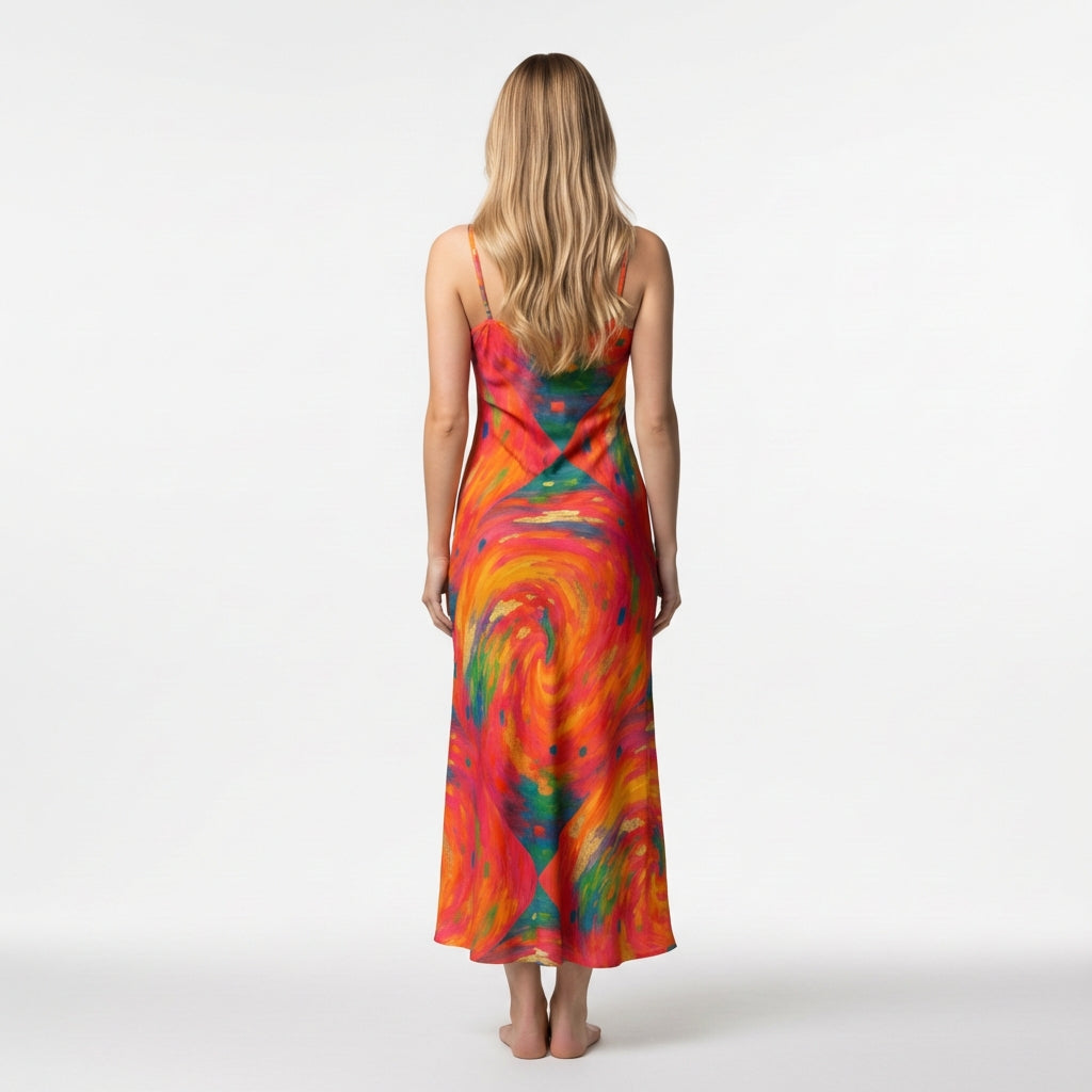 Bias Slip Dress Invisible – Lightweight Viscose Ecovero Rayon Crepe