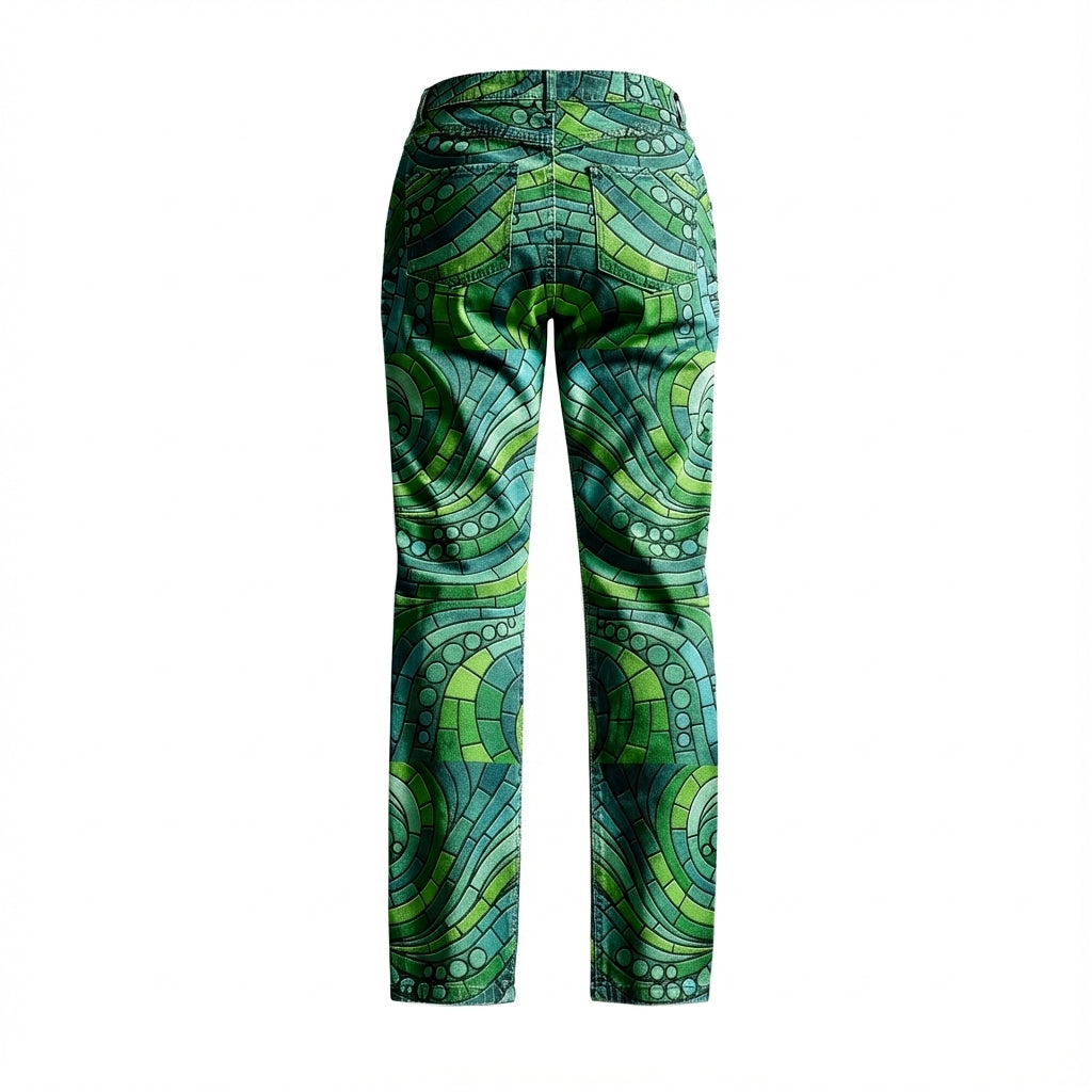Skinny Jeans Mosaic 8 – Slim Jeans in Heavyweight Stretch Cotton Denim