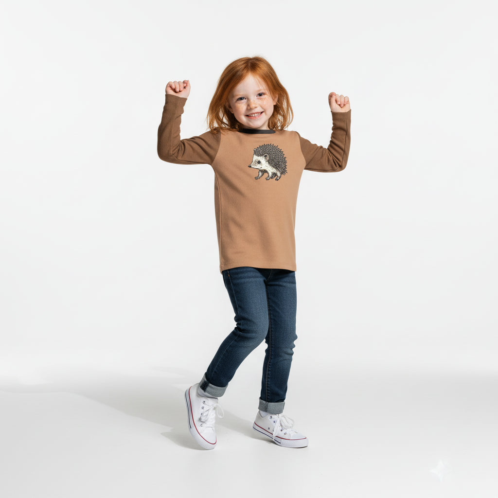 Hedgehog Long Sleeve Tee | Creature Comfort