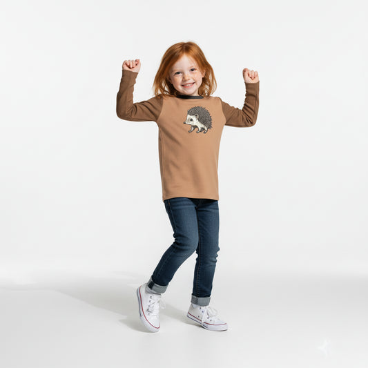 Hedgehog Long Sleeve Tee | Creature Comfort
