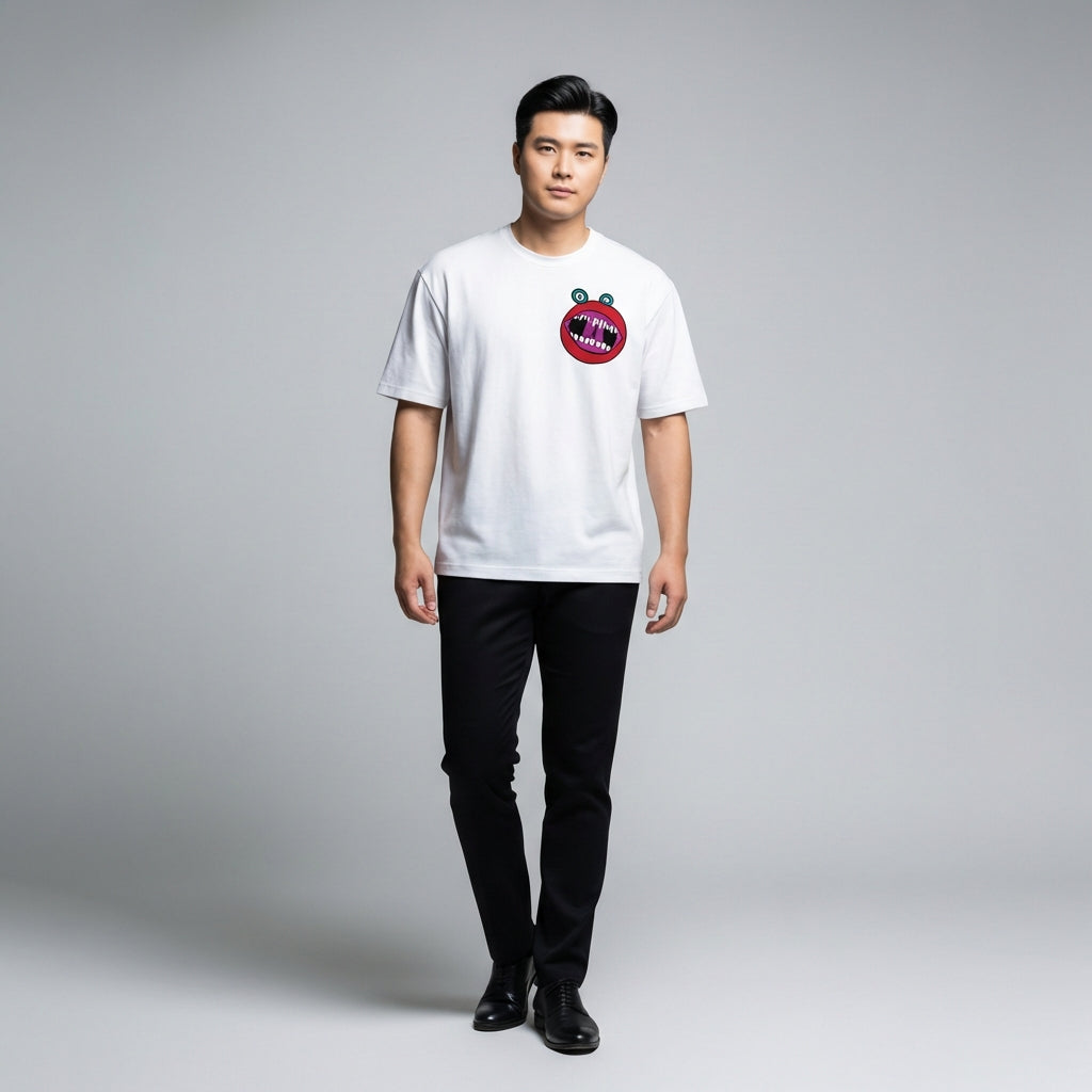 Maine-ish Men's White Tee