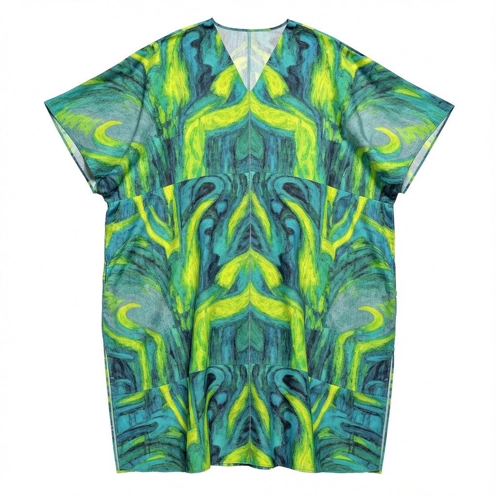 Caftan Blue Jungle