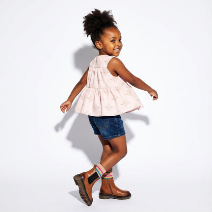 Princess Monogram Ruffle Top