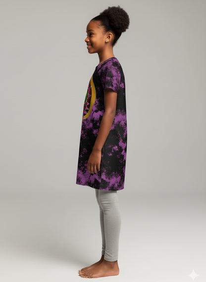 Punk Skull T-Shirt Dress