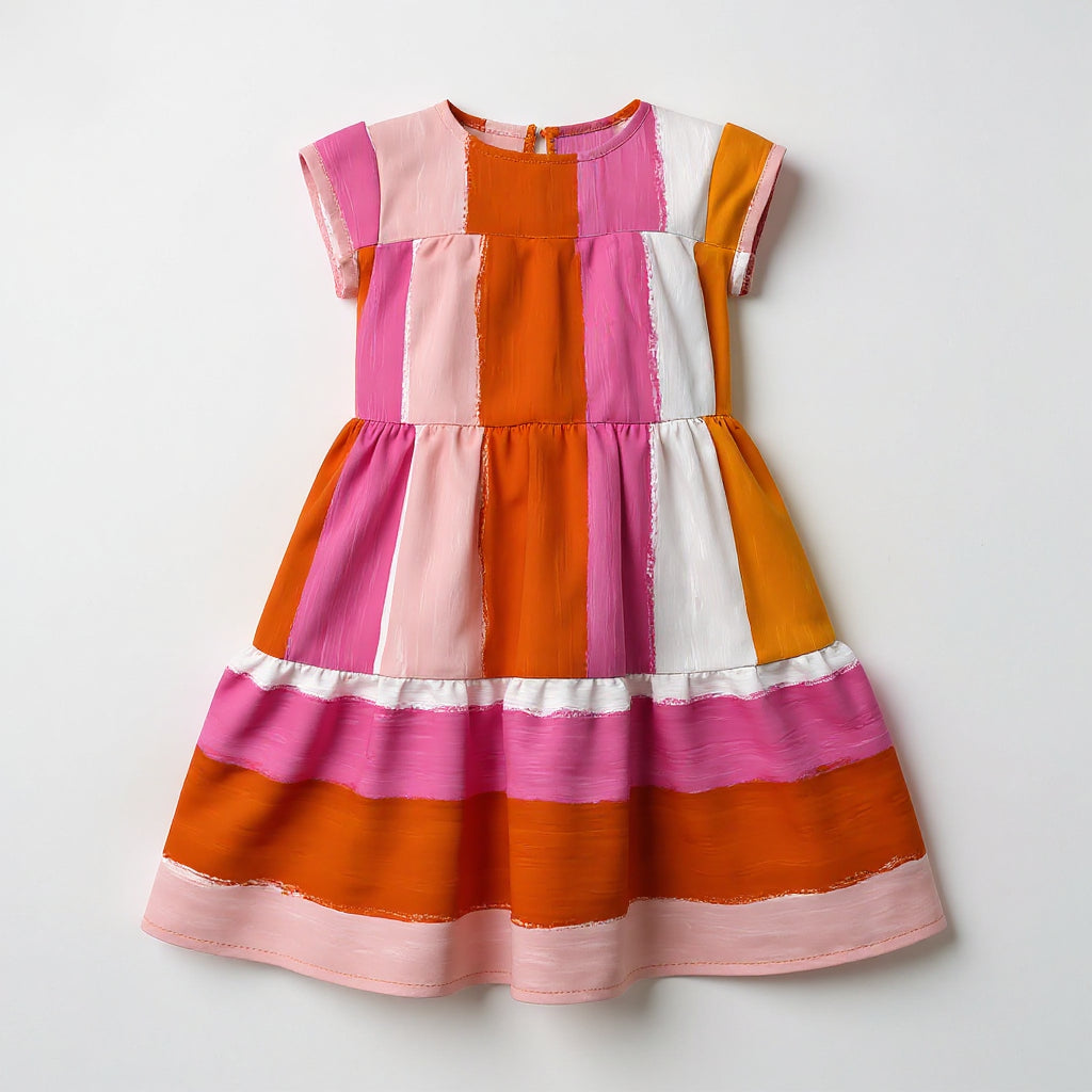 Charming Casual Children's Dress