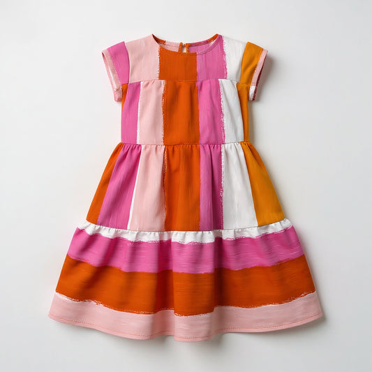Charming Casual Children's Dress