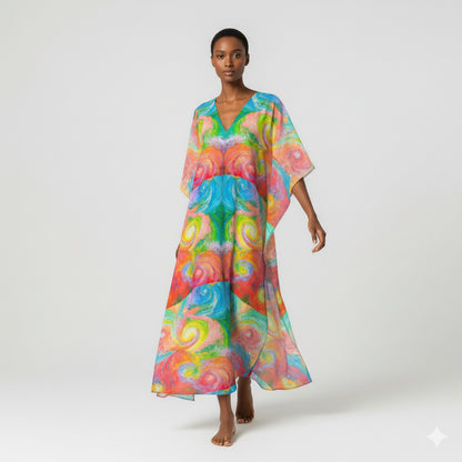 Caftan Multiverse | Organic Cotton Voile