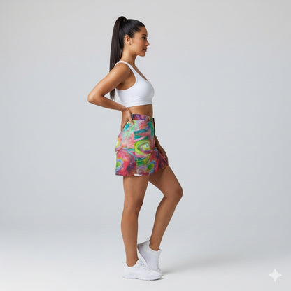 Denim Mini Skirt Multiverse