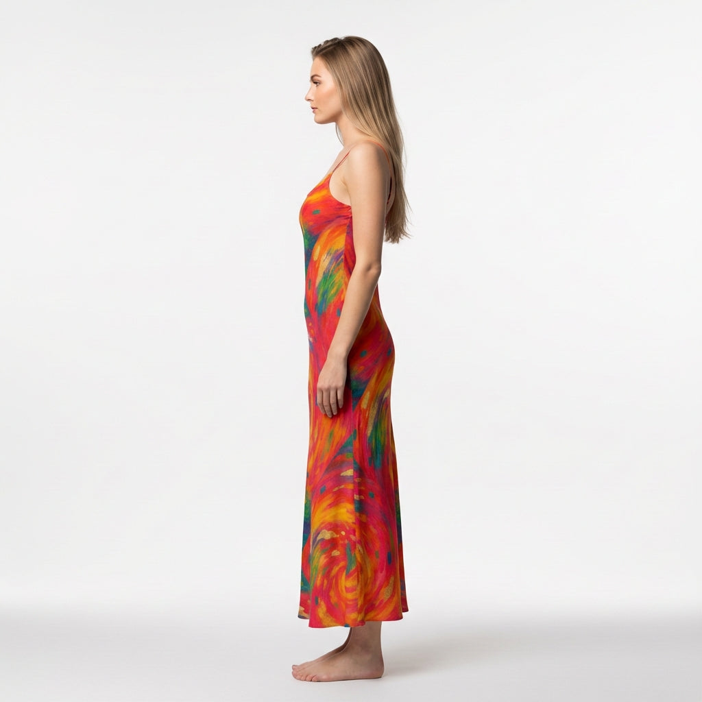 Bias Slip Dress Invisible – Lightweight Viscose Ecovero Rayon Crepe