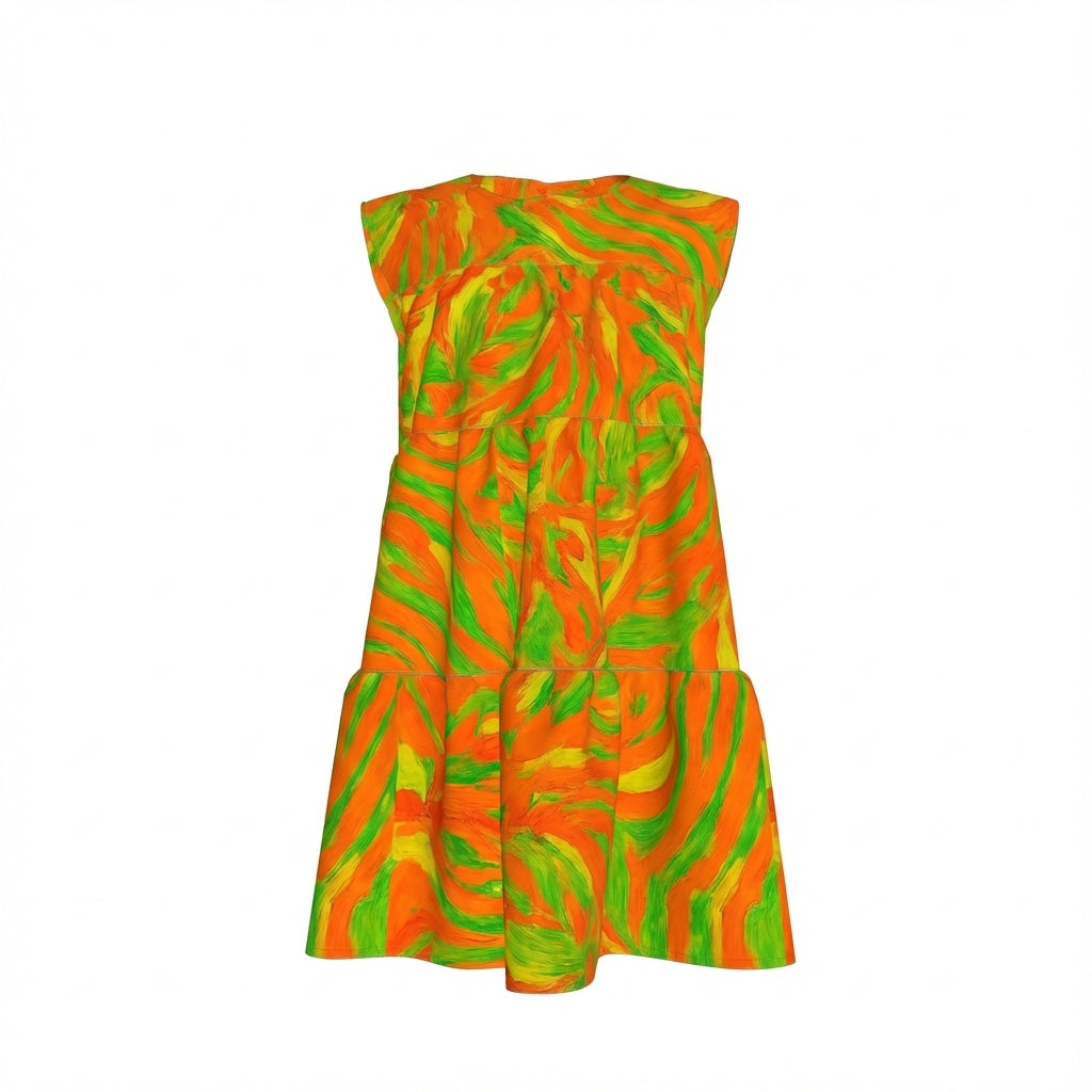 Girls Dress Fruit Roots