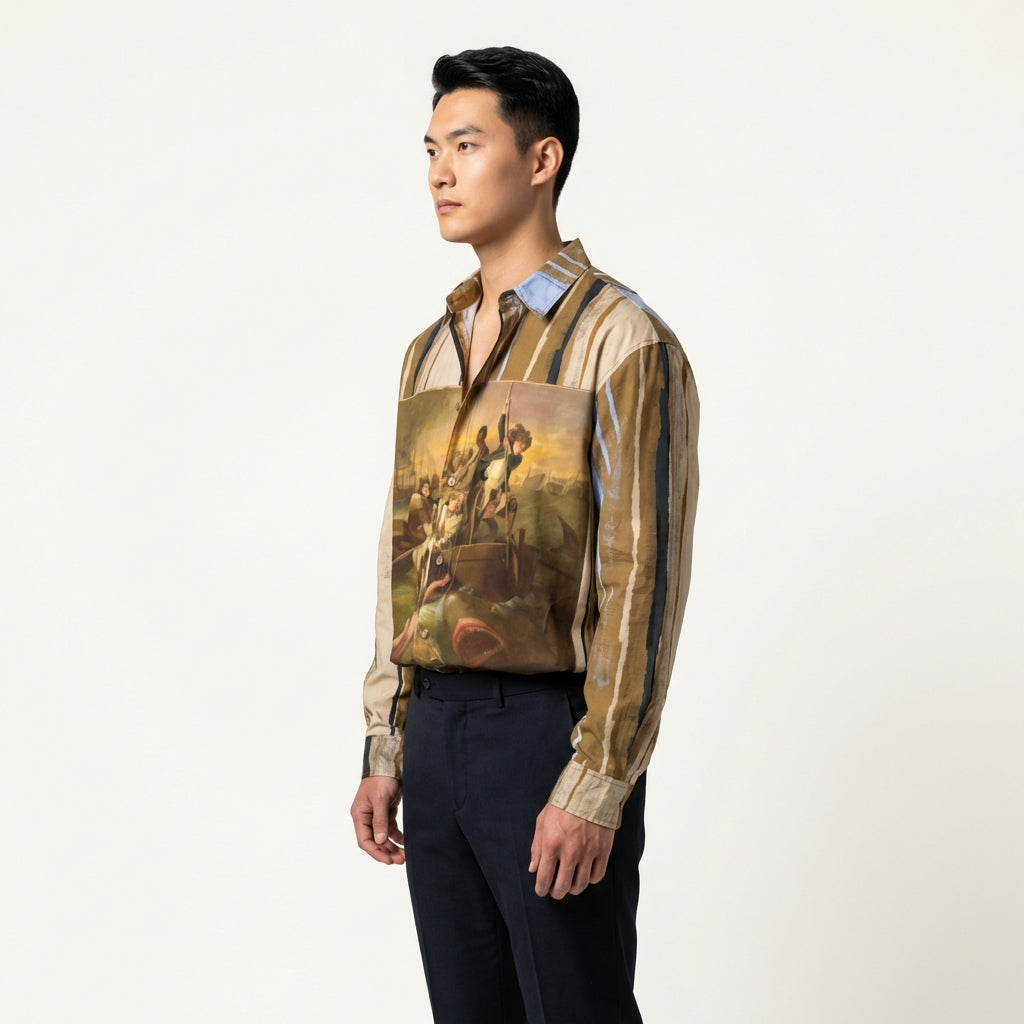 Painted Stripe SHirt