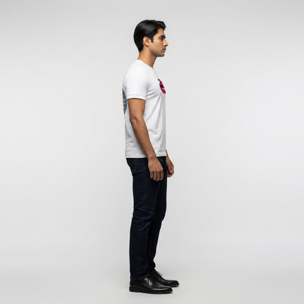 Was It Real? Men's White Tee