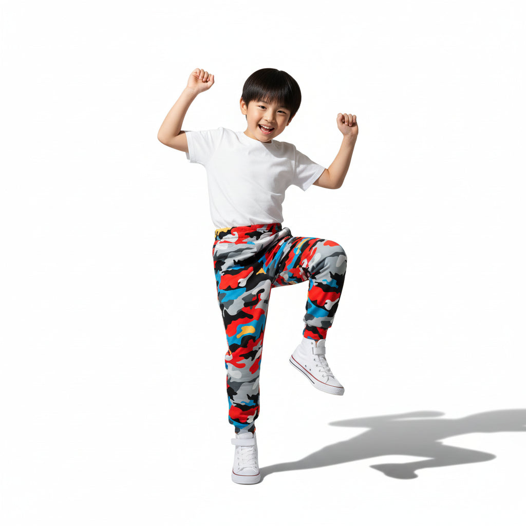 The Out of the Blue Camo Sweatpants